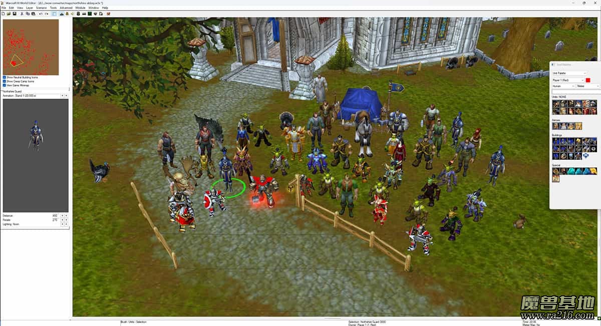 魔獸世界轉換器:將所有魔獸世界模型導出到魔獸爭霸3