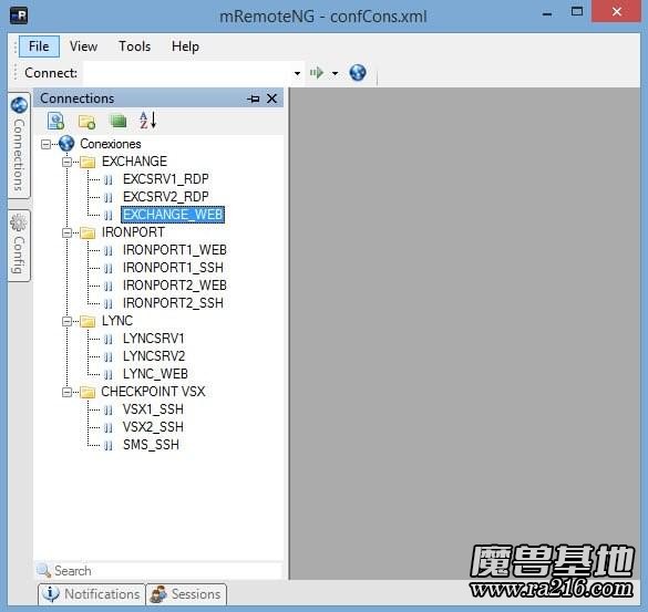 mRemoteNG v1.78.2.3228 開源免費(fèi)遠(yuǎn)程連接管理軟件